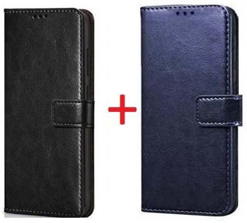 YuniKase Back Cover for REDMI 10A in Cases & Covers  (Blue, Black, Shock Proof, Pack of: 2)