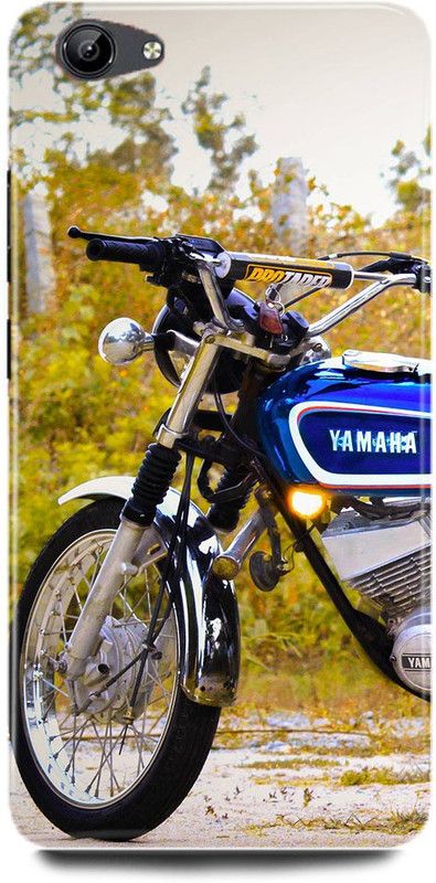 FRONK Back Cover for OPPO A83, 2018 Edition, YAMAHA, RX100, BIKE, LOVER  (Yellow, Hard Case, Pack of: 1)
