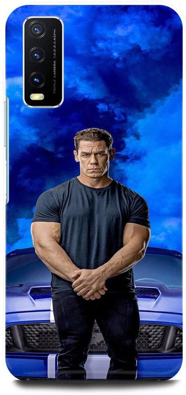 ZIGTOZAG SHOPPE Back Cover for vivo Y12G , V2068, JOHNCENA, WWE, FASTANDFURIUS  (Multicolor, Hard Case)