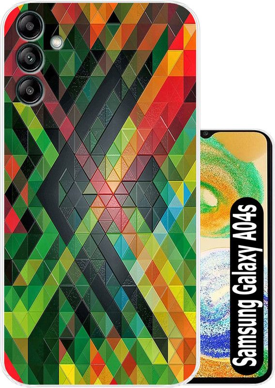 Hostprint Back Cover for Samsung Galaxy A04s  (Multicolor, Silicon, Pack of: 1)