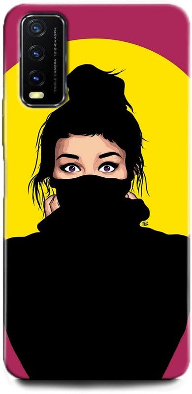 INDICRAFT Back Cover for Vivo Y20  (Multicolor, Hard Case, Pack of: 1)