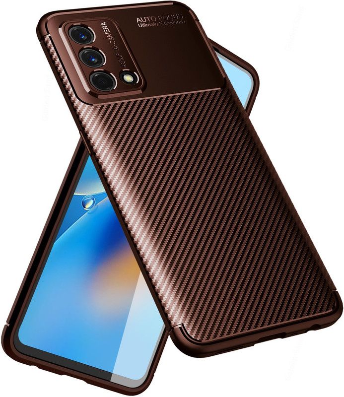 Golden Sand Back Cover for OPPO F19, Oppo F19s  (Brown, Shock Proof, Pack of: 1)