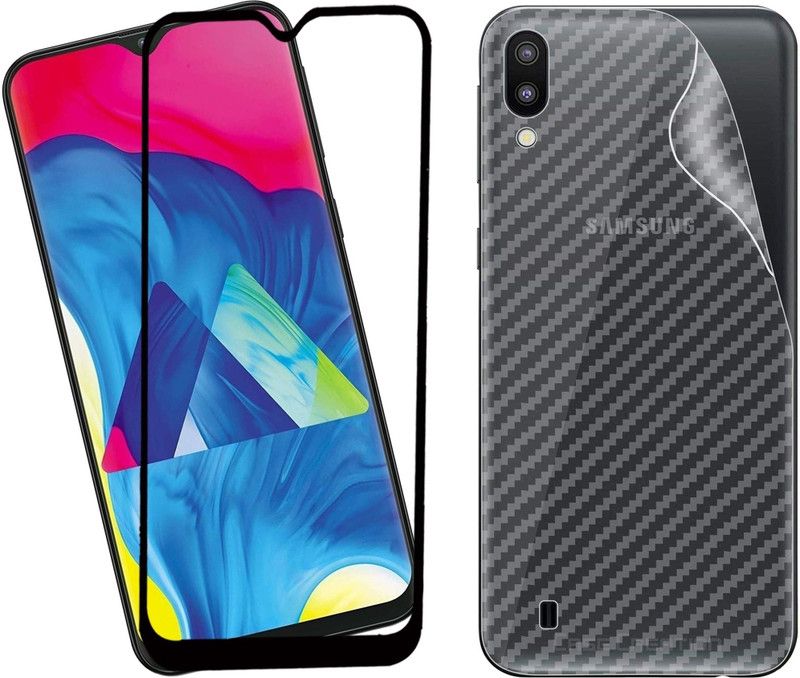 Unistuff Tempered Glass Guard for Samsung Galaxy M10  (Pack of 2)