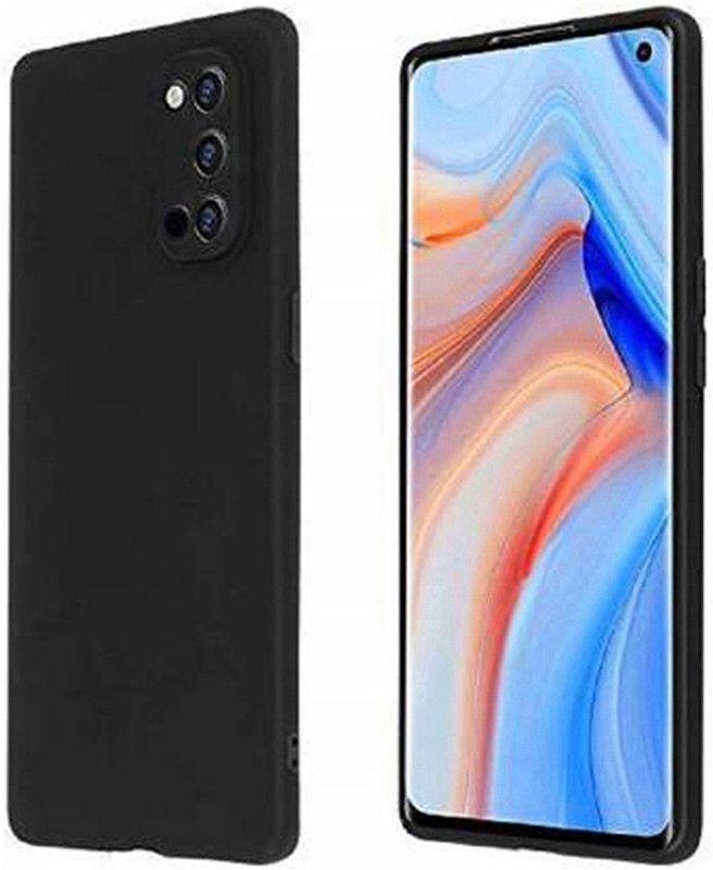 WAREVA Front & Back Case for OPPO RENO 6, OPPO RENO 6 (5G)  (Black, Dual Protection, Pack of: 1)