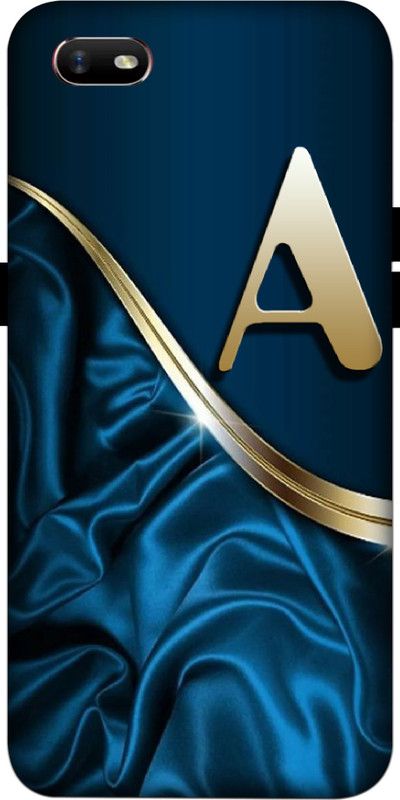 Ekish Back Cover for Oppo A1k  (Blue, Gold, Hard Case, Pack of: 1)