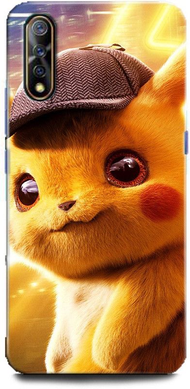 Afterglow Back Cover for Vivo Z1x  (Yellow, Shock Proof, Pack of: 1)
