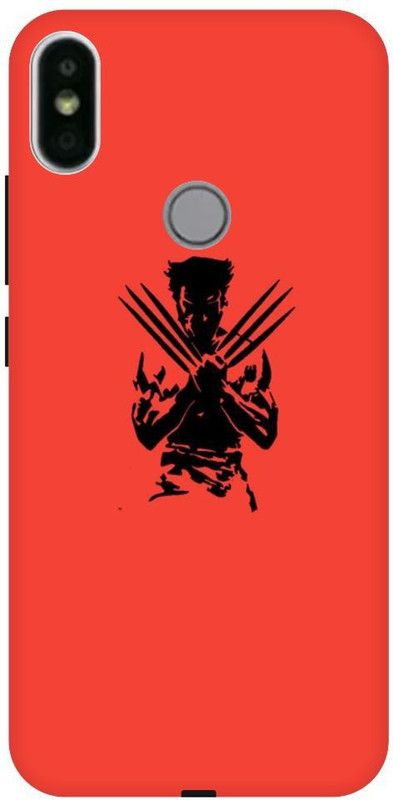 ZIGTOZAG SHOPPE Back Cover for Mi Redmi Y2  (Red, Hard Case)