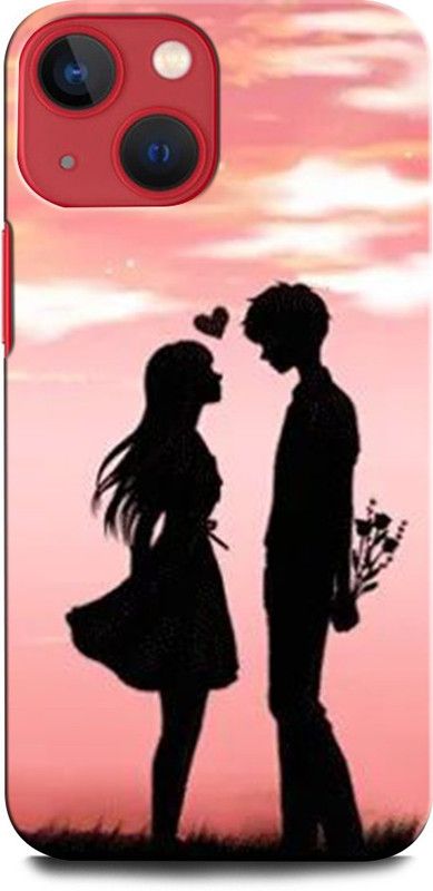 GRAFIQE Back Cover for APPLE iPhone 12 Mini GIRL BOY LOVE, ANIME, SWEET COUPLE, TOGETHER, COUPLE KISS  (Multicolor, Shock Proof, Pack of: 1)
