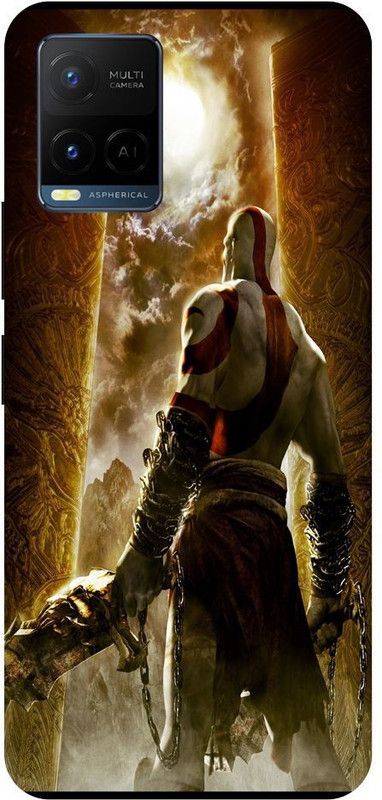 Bluvver Back Cover for Vivo Y21,V2111, Printed War sun Back Cover  (Multicolor, Hard Case, Pack of: 1)