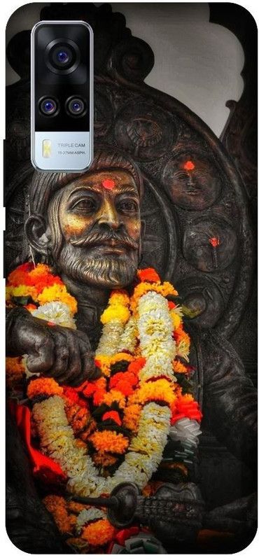 URCHIN Back Cover for Vivo Y51 Shivaji, Maharaja Shivaji, India, Famous, Fighter, Shivaji Rao  (Multicolor, Shock Proof, Pack of: 1)