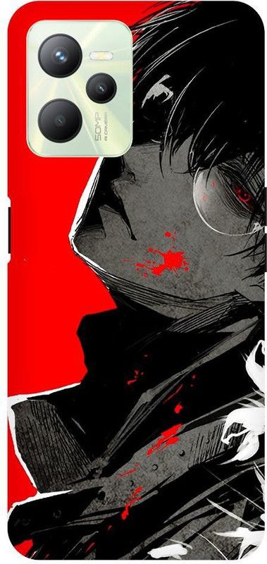 URCHIN Back Cover for Realme C35 Tokyo Ghoul, Anime, Ghost, Cartoon, Kaneki  (Multicolor, Shock Proof)