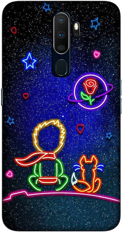 CROKIAN Back Cover for Oppo A9 2020  (Multicolor, Hard Case, Pack of: 1)