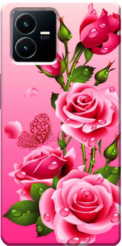 YorktoSis Back Cover for Vivo Y22/ Vivo Y22 4G 2524  (Multicolor, Shock Proof, Silicon, Pack of: 1)