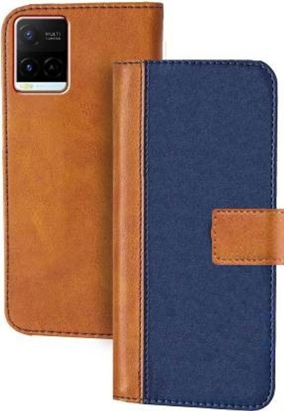 Urban Tech Flip Cover for Vivo Y21 2021 ModelFlip Case | Magnetic Closure | Shock Proof Wallet Flip Cover  (Multicolor, Magnetic Case, Pack of: 1)