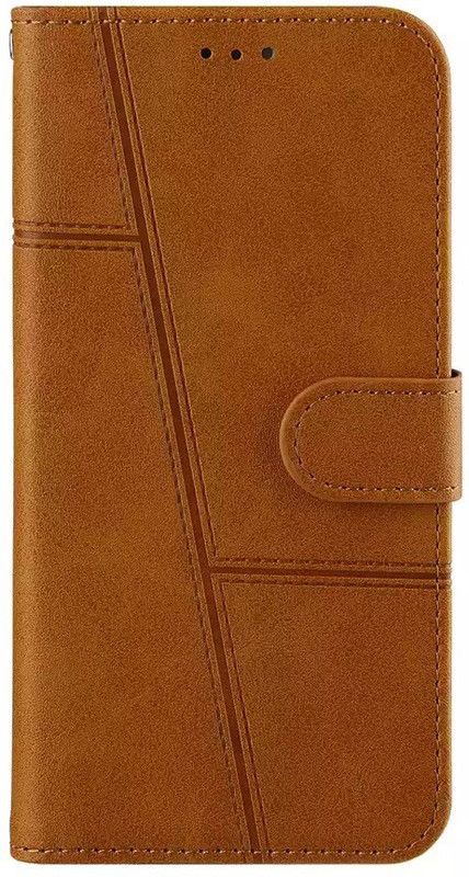 Zelfo Flip Cover for OnePlus Nord CE 2 Lite (5G)  (Brown, Pack of: 1)