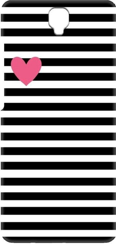 Smutty Back Cover for Infinix Note 4 - Pink Heart Print  (Multicolor, Hard Case, Pack of: 1)