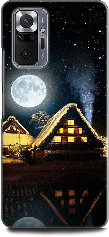 KEYCENT Back Cover for REDMI Note 10 Pro HOME, HOUSE, DARK, NIGHT, LANDSCAPE, NATURE  (Multicolor, Pack of: 1)