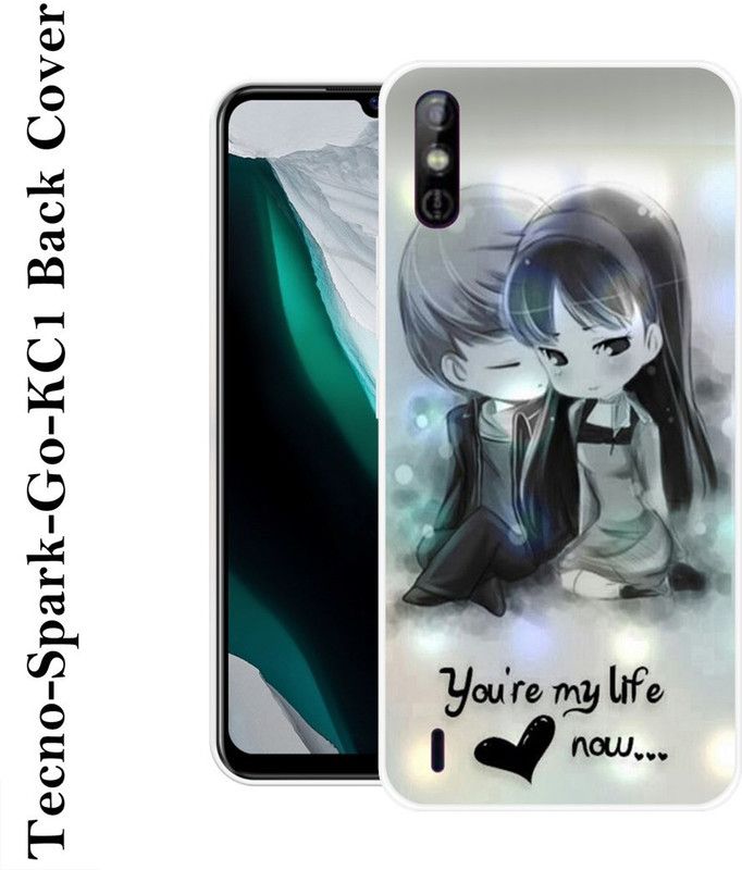 SHIVKUDI Back Cover for Tecno Spark Go KC1  (Multicolor, Grip Case, Silicon)