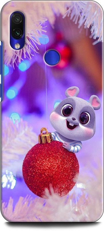 Wall Art Back Cover for Redmi Note 7S RABBIT, CARTOON, PET, CUTE RABBIT  (Multicolor, Dual Protection, Pack of: 1)