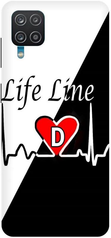 THE NARAYANA COLLECTIONS Back Cover for SAMSUNG GALAXY M12-D,NAME,LOVE,LIFE,LINE  (Multicolor, Hard Case, Pack of: 1)