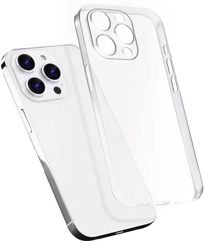 ASMANTIC Back Cover for Apple Iphone 14 Pro  (Transparent, Silicon, Pack of: 1)