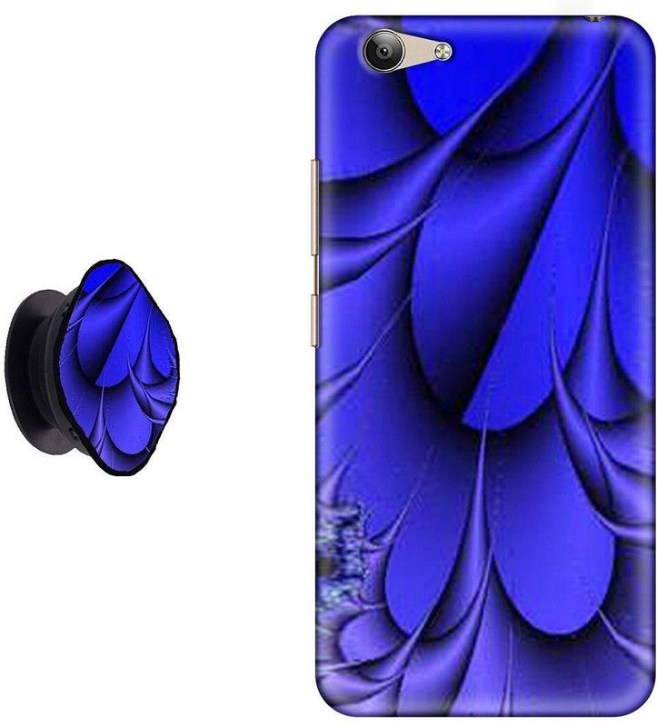 My Swag Back Cover for Vivo Y81i  (Blue, Cases with Holder, Pack of: 2)