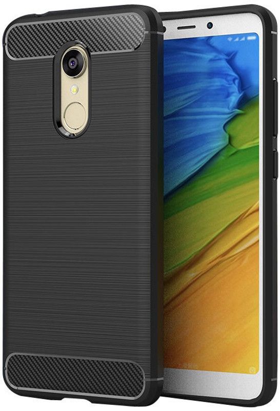 CASE CREATION Back Cover for Redmi5 2018  (Black, Dual Protection, Pack of: 1)