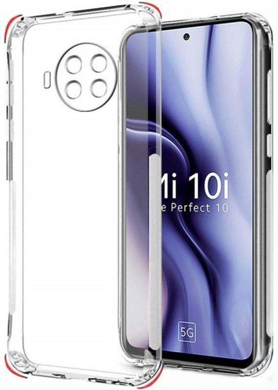 Mobtech Back Cover for Mi 10i /Mi 10i 5G  (Transparent, Pack of: 1)