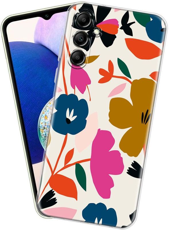 Nainz Back Cover for Samsung Galaxy A14 5G  (Multicolor, Grip Case, Silicon, Pack of: 1)