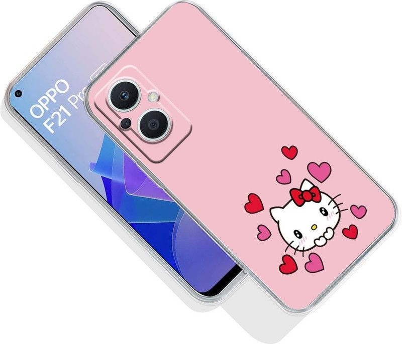 omnmo Back Cover for Oppo F21 Pro 5G  (Multicolor, Dual Protection, Silicon, Pack of: 1)