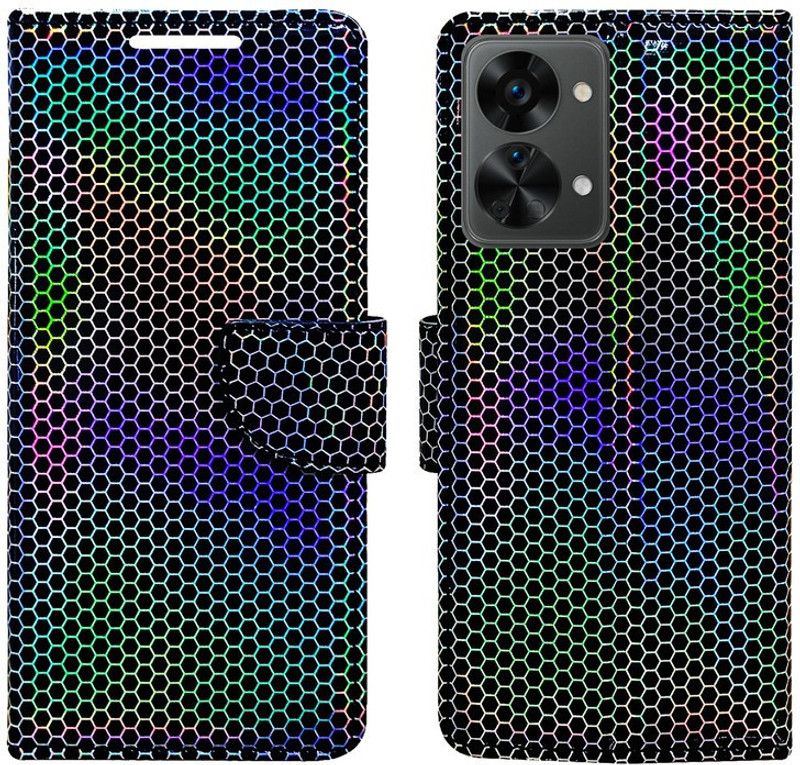 Dhar Flips Flip Cover for OnePlus Nord 2T 5G ( World's First Color Changing Flip Cover )  (Multicolor, Magnetic Case, Pack of: 1)