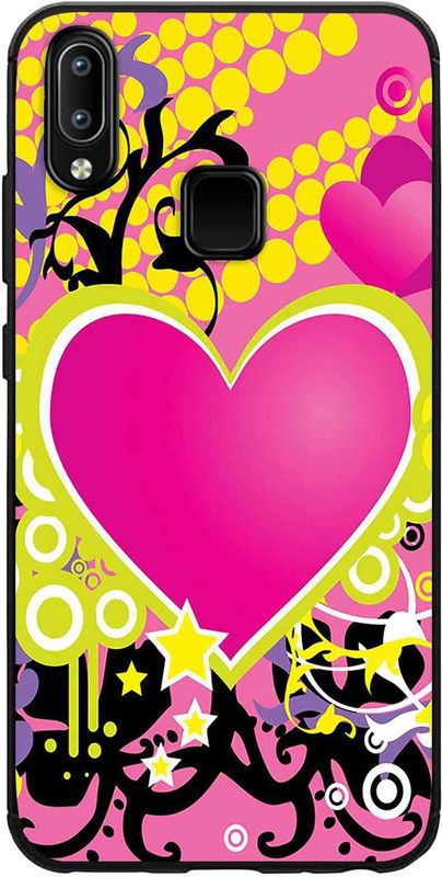 CaseRepublic Back Cover for Vivo Y93  (Black, Grip Case, Pack of: 1)