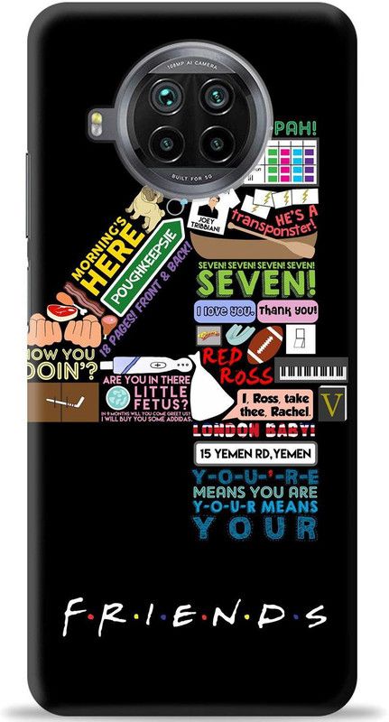 Loffar Back Cover for Mi 10i  (Black, Shock Proof, Pack of: 1)
