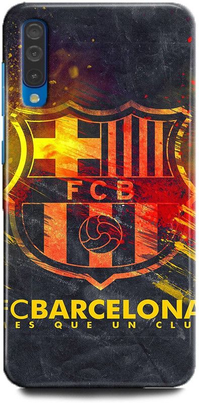 FIKORA Back Cover for Samsung Galaxy A50s/SM-A507FZLVINS FC BARCELONA PRINTED  (Multicolor, Hard Case, Pack of: 1)