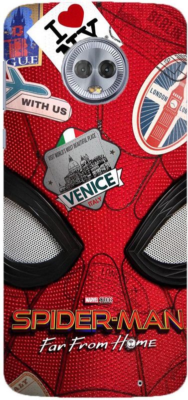 NDCOM Back Cover for Motorola Moto G6 Plus Avengers End Game Spider Man Printed  (Multicolor, Hard Case, Pack of: 1)