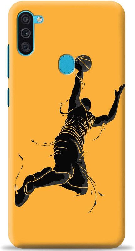 Loffar Back Cover for Samsung Galaxy M11  (Yellow, Shock Proof, Pack of: 1)