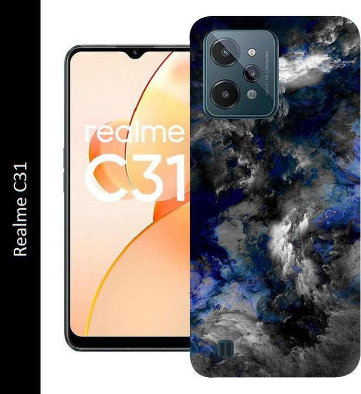 SillyStore Back Cover for Realme C31  (Multicolor, Grip Case, Silicon, Pack of: 1)