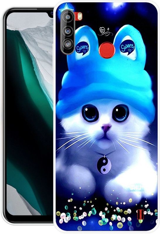 MOZZY Back Cover for Lava Z4  (Multicolor, Grip Case, Silicon)