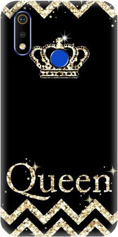 Smutty Back Cover for Realme 3i, RMX1827 - Queen Print  (Multicolor, Hard Case, Pack of: 1)