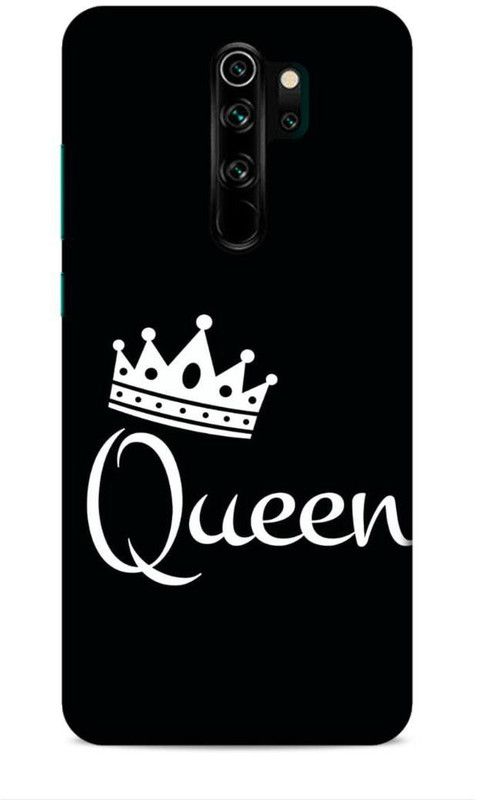 Coverland Back Cover for Redmi Note 8 Pro  (Black, White, Pack of: 1)