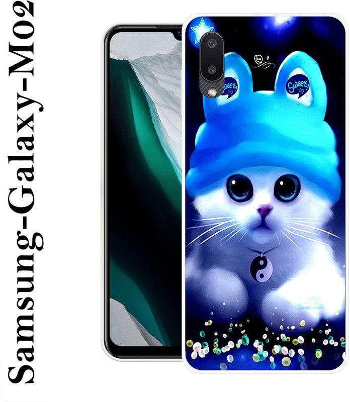 Sswastik Back Cover for Samsung Galaxy M02  (Multicolor, Grip Case, Silicon)