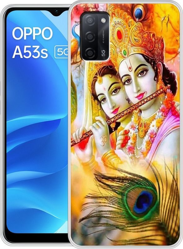 Smart Cases Back Cover for OPPO A53s  (Multicolor, Grip Case, Silicon, Pack of: 1)