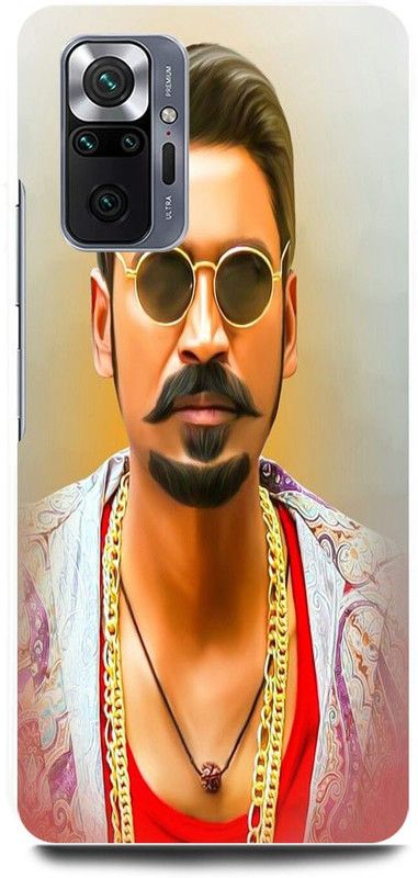 FRONK Back Cover for REDMI Note 10 Pro, DHANUSH, SOUTH, HERO, ACTOR  (Multicolor, Hard Case, Pack of: 1)