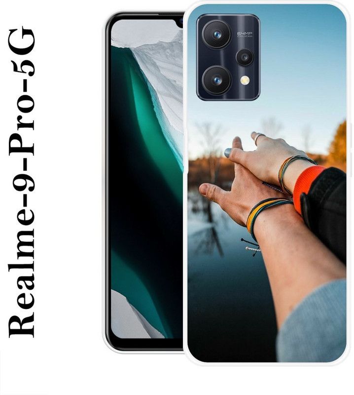 LOVETHINK Back Cover for Realme 9 Pro 5G  (Multicolor, Grip Case, Silicon)