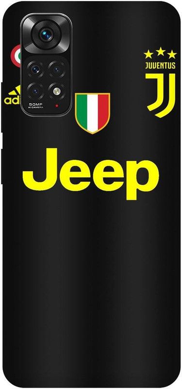 THE NARAYANA COLLECTIONS Back Cover for REDMI NOTE 11s-JEEP,ADDIDAS,CAR,SIGN,LOGO  (Multicolor, Hard Case, Pack of: 1)