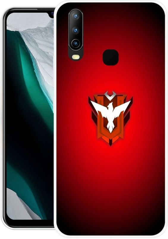 JAYFOX Back Cover for Vivo U10  (Red, Silicon)