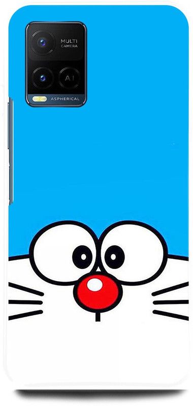 JUGGA Back Cover for Vivo Y21A, V2149, DORAEMON, DISNEY, CARTOON, BABY, CARTOON  (Blue, Hard Case, Pack of: 1)