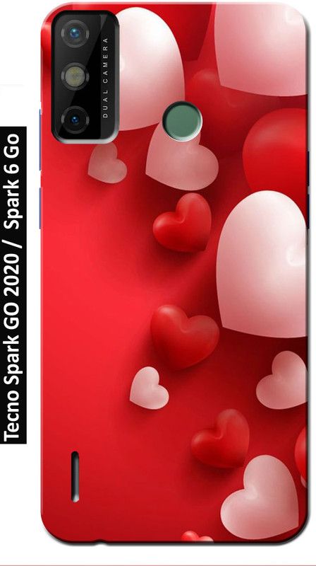 BIVAX Back Cover for TECNO SPARK GO 2020 / TECNO SPARK 6 GO  (Multicolor, Grip Case, Silicon, Pack of: 196)