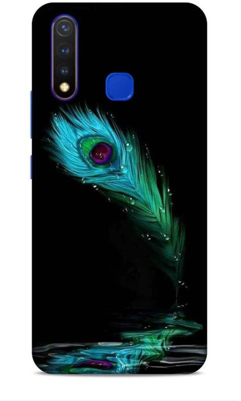 Printastic Back Cover for Vivo Y19, Vivo U20  (Black, Blue, Waterproof)