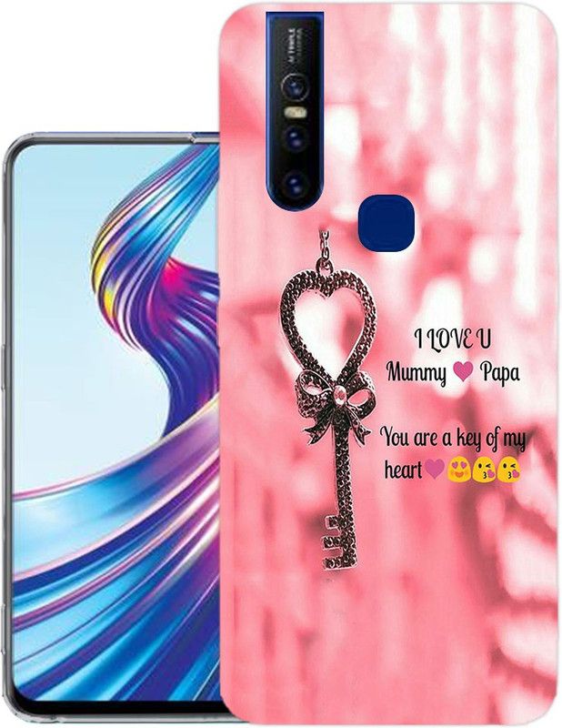 kridha Back Cover for Vivo V15 back cover | Vivo 1819 back cover | Vivo V15 / Vivo 1819 | Design_115  (Multicolor, Flexible, Silicon, Pack of: 1)